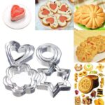 12-piece Stainless Steel Cookie Cutter Set – 4 Assorted Shapes For Baking, Pastry, And Crafts